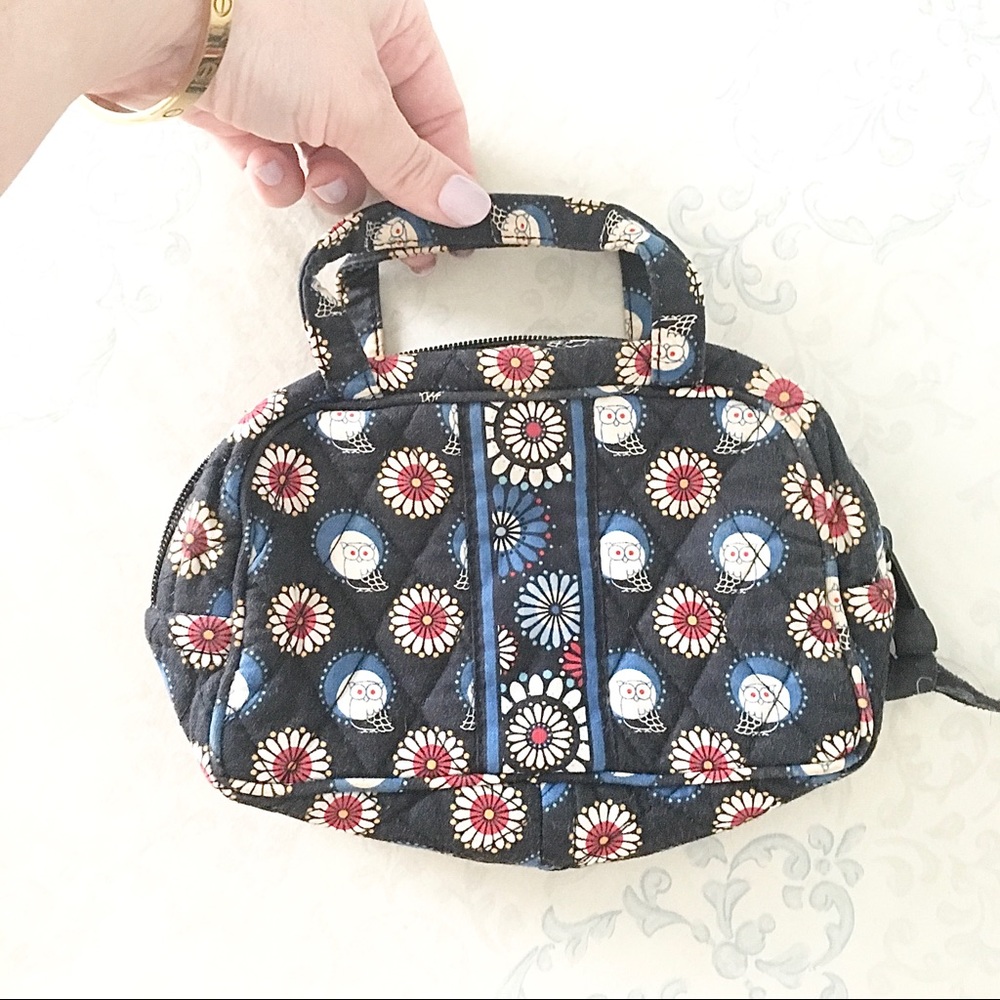 Vera Bradley cosmetics bag, toiletries, pencil bag